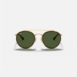 Rayban Round Double Bridge Sunglasses
